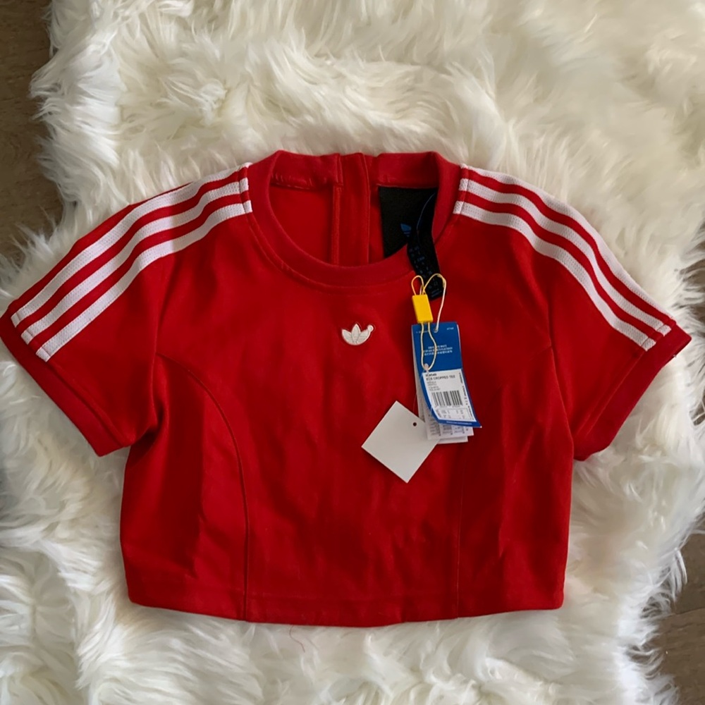 Adidas Originals Blue version, Red top, Size US6,NWT